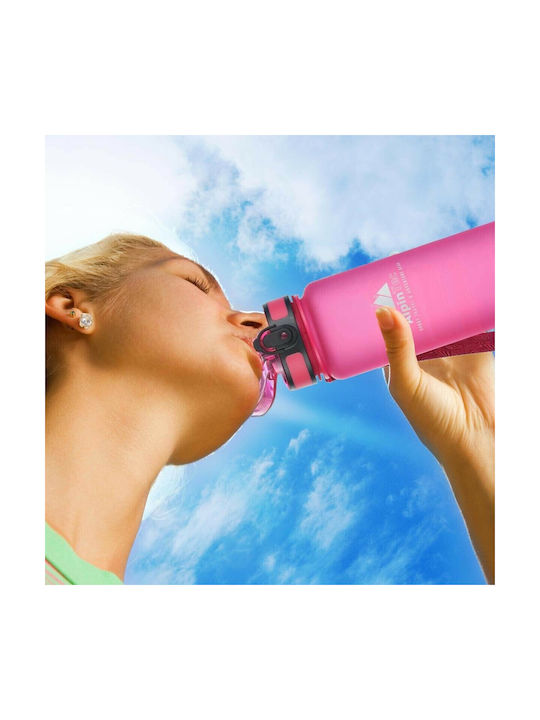 AlpinPro Water Bottle Plastic 500ml Green