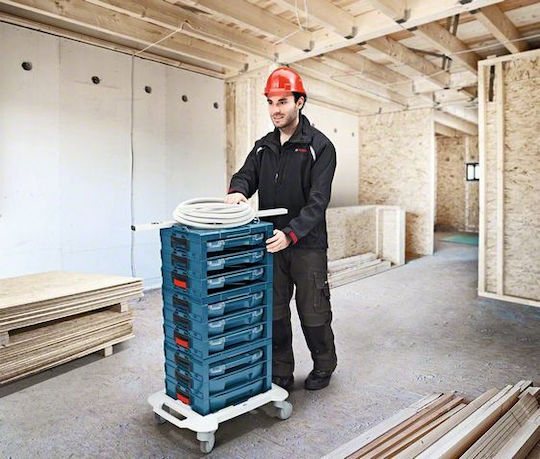 Bosch Transport-Wagen L-Boxx Roller Professional for Load Weight up to 100kg in Weiß Color