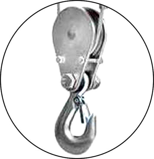 Plus Electric Hoist PA600A for Weight Load up to 600kg Red