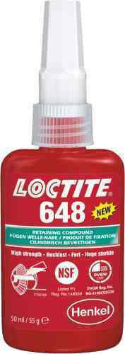 Loctite 648 High Temperature Liquid Thread Sealant Green 50ml