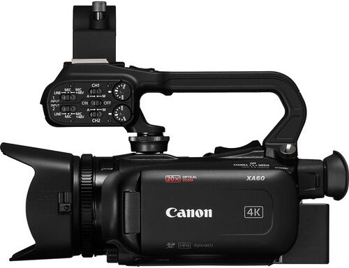Canon Видеокамера XA60 @ 30fps Сензор CMOS Запис на Карта с памет със Сензорен Екран 3.5" с HDMI