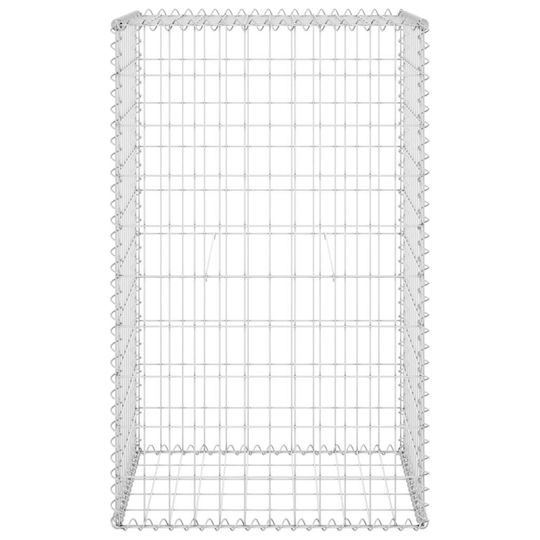 vidaXL Wall Garden Fencing Material with Covers 1pcs Silver