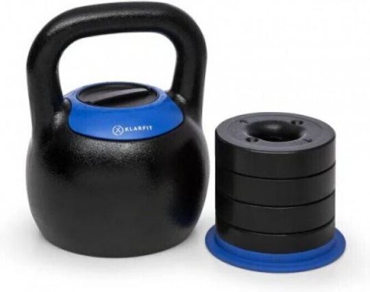 inSPORTline Kettlebell από Μαντέμι Ρυθμιζόμενο 24kg Μαύρο