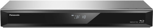 Panasonic Blu-Ray Player DMR-BCT765AG Built-In WiFi with Blu-Ray/DVD Recording Capability and USB Media Player Silver