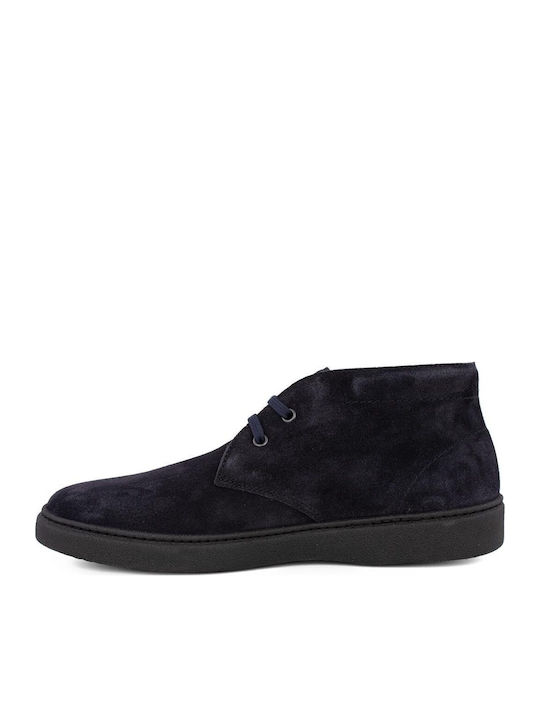 Wildleder Blau Herrenstiefel