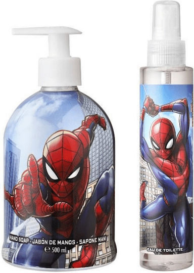 Air-Val International Spiderman Set Copii Eau de Toilette cu Săpun de mâini 500ml 150ml