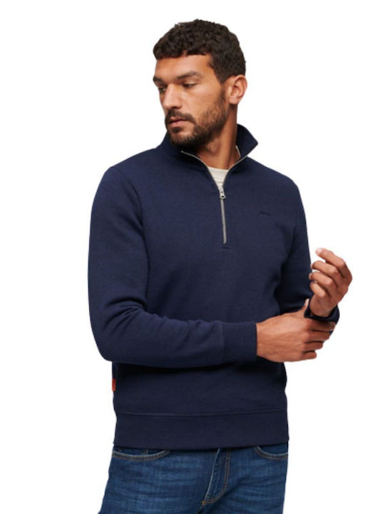 Superdry Men's Long Sleeve Sweater Navy Blue