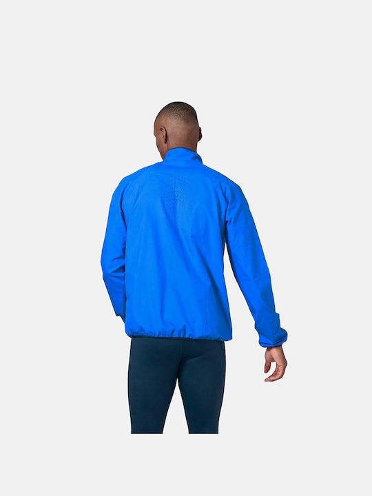 Odlo Sportliche Herrenjacke Winddicht Blau