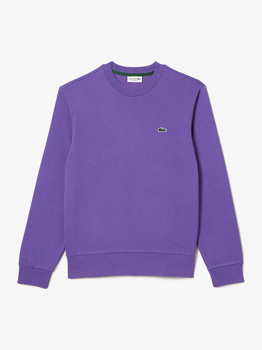 Sweatshirt with Hood Purple
