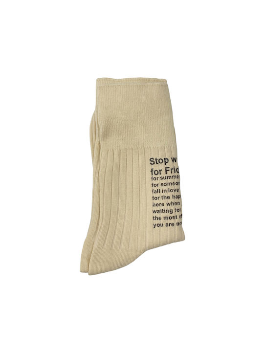 Intimonna Women's Socks Beige