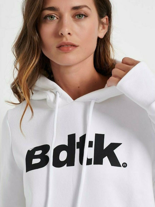 Women's Sweatshirt Hooded White
