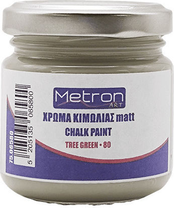 Metron Chalk Paint Colour of Chalk Tree Green 110ml 75.06580