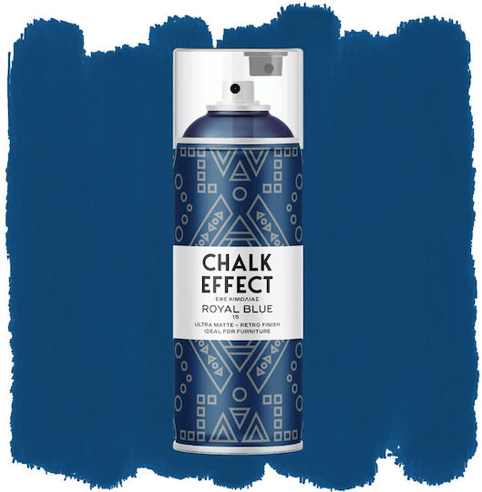 Cosmos Lac Chalk Effect Spray Of Chalk N15 Royal Blue 400ml N15