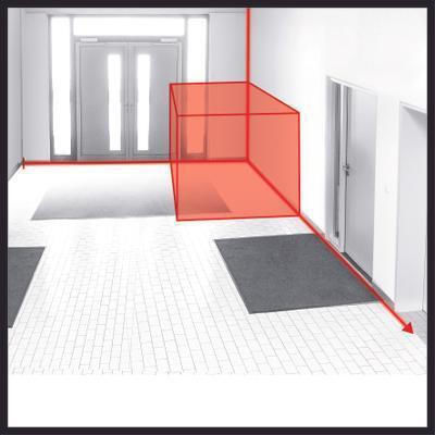 Einhell Μέτρο Laser TC-LD 25 με Εύρος Μέτρησης 0.05m-25m