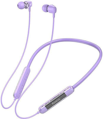 Hoco ES65 Crystal Sports In-ear Bluetooth Handsfree Earphones Purple