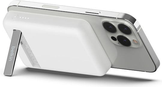 Belkin Boostcharge MagSafe Power Bank 5000mAh Λευκό