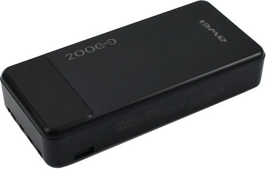 P132K Power Bank 20000mAh Μαύρο