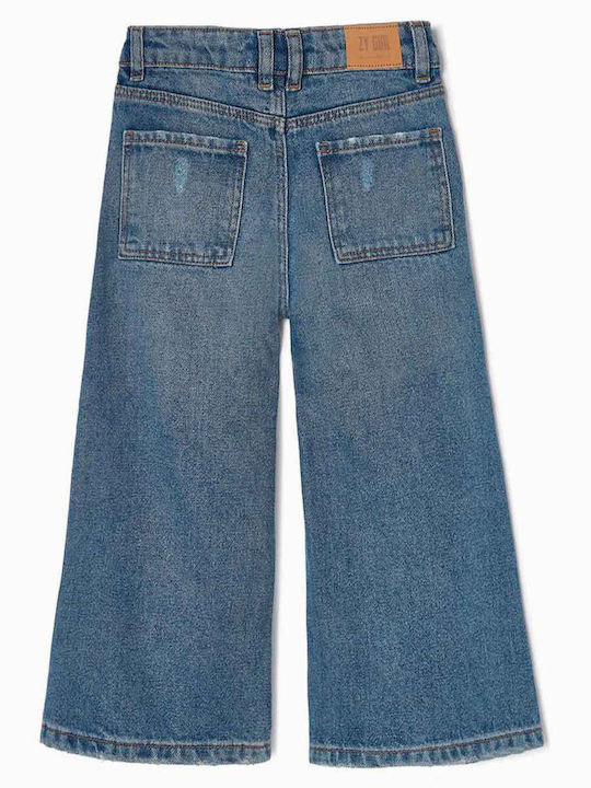 Zippy Pantaloni copii din denim Albastru