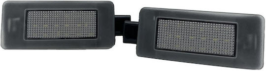 License Plate Lights Led for Citroen C3 Peugeot 106 / 307 2pcs