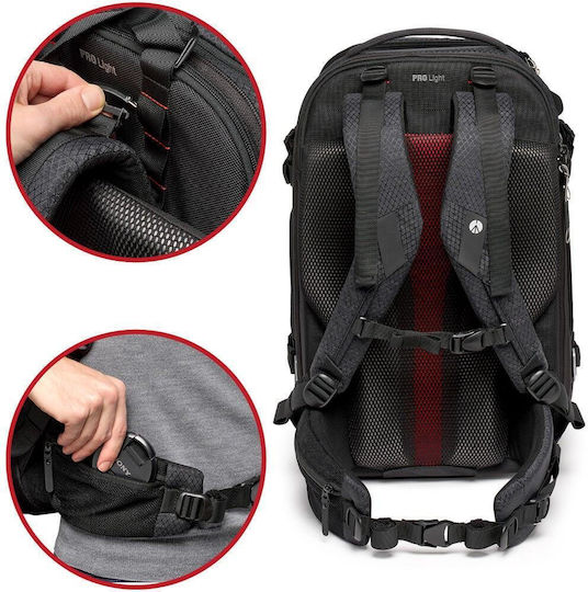 Manfrotto Fotorucksack Pro Light Flex Loader 17L Größe Groß Schwarz