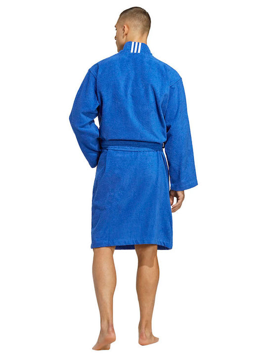 adidas HS2061 Μπουρνούζι Κολυμβητηρίου Μπλε