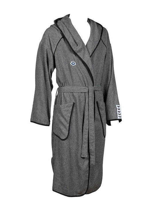 Arena Icons Parka Swimming Bathrobe Gray 004376-100