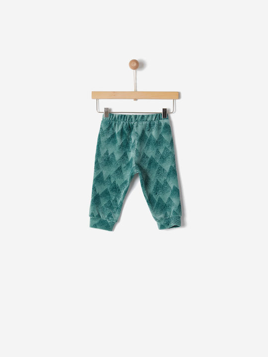 Yell Oh! Boys Fabric Trouser Green