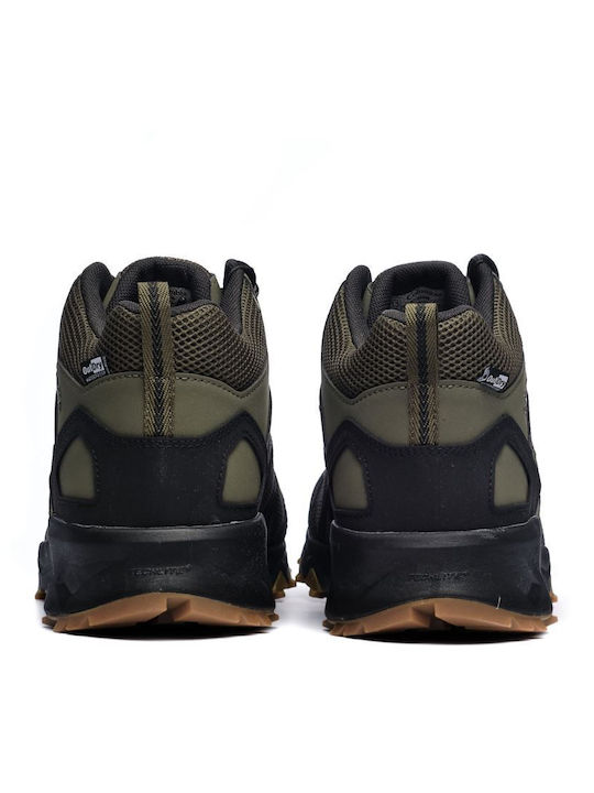 Columbia Peakfreak II Ανδρικά Ορειβατικά Παπούτσια Αδιάβροχα Πράσινα