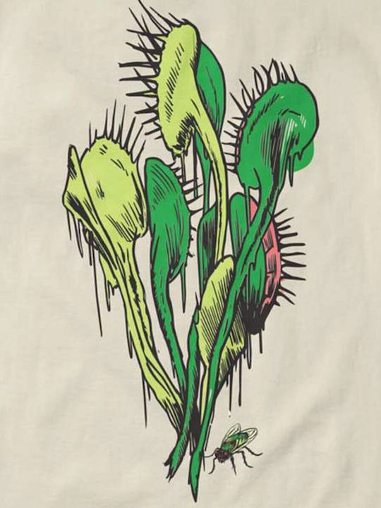 T-shirt Μπεζ