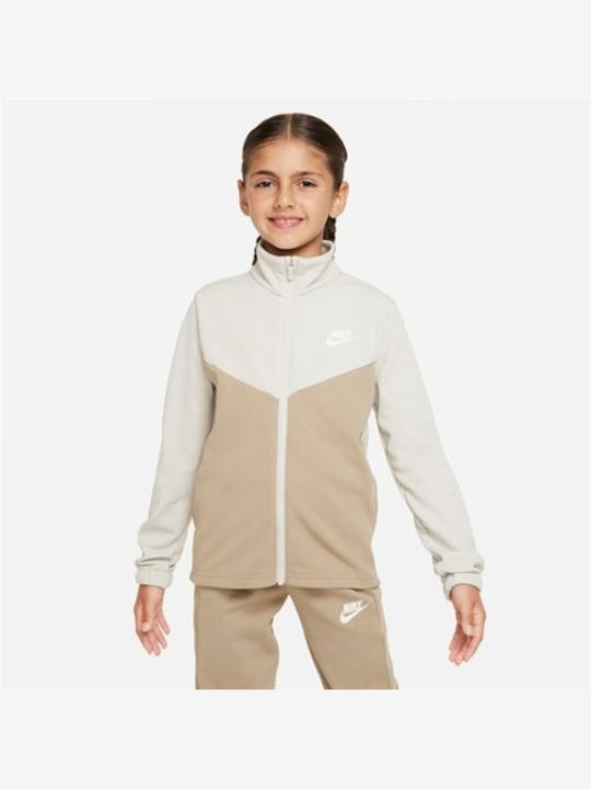 Nike Kids Sweatpants Set Ecru 2pcs