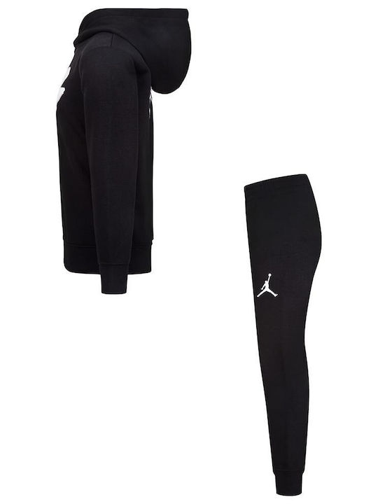 Jordan Kids Sweatpants Set Black 2pcs