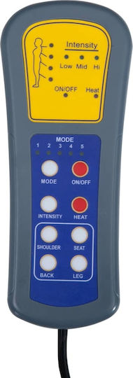 Πολυθρόνα Relax Massage με Υποπόδιο Μπεζ 72.5x96x99.5cm