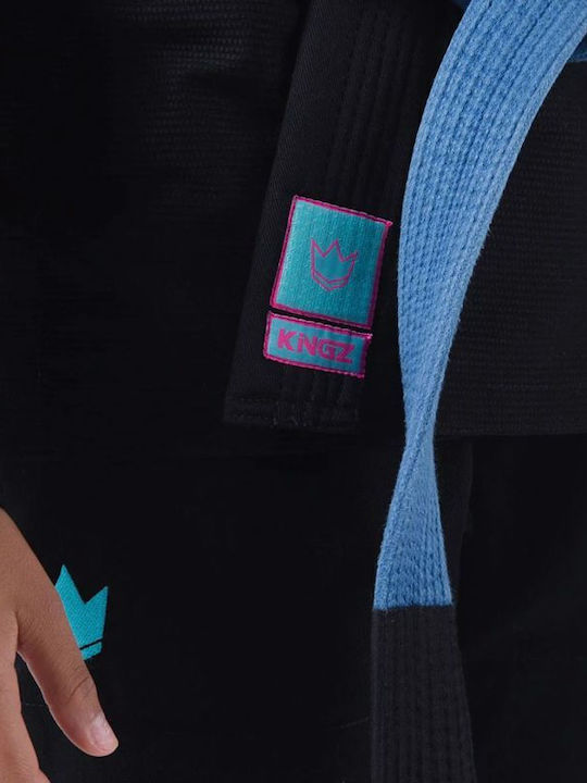 Kingz Γυναικεία Ζακέτα Brazilian Jiu Jitsu Μαύρη