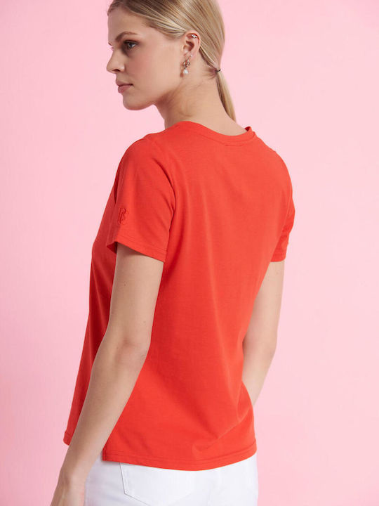 Γυναικείο T-shirt Πορτοκαλί
