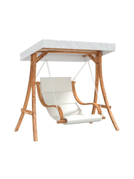 Hängesessel Hölzernes L175xB101xH161.5cm Beige Hängesessel Hölzernes L175xB101xH161.5cm Beige