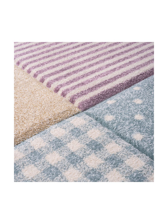 Viokarpet Kinder Teppich Sterne Mehrfarbig 160x230cm