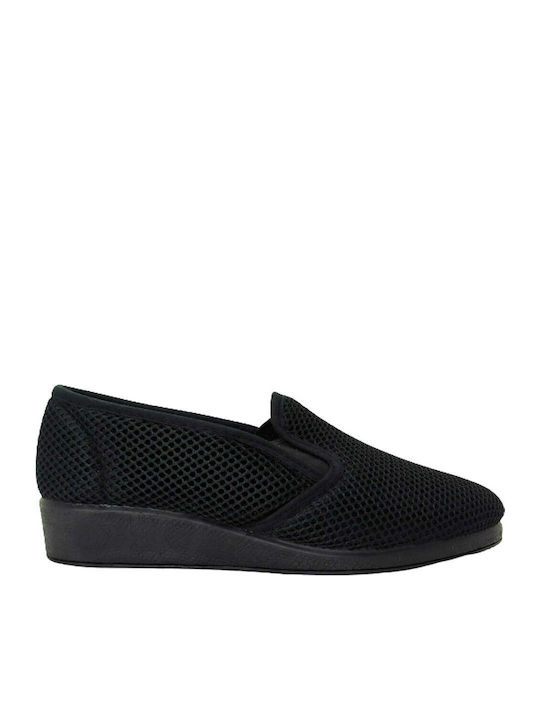 Women's Canvas Slip-Ons Black