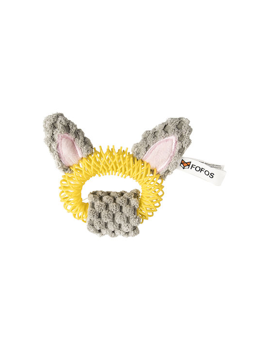 Fofos Triple Ears Jucărie pentru pisici Roz cu Catnip