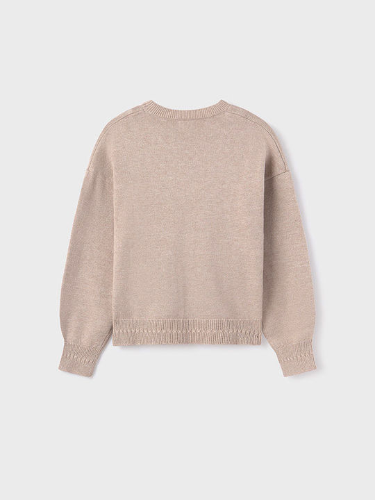 Mayoral Kids Sweater Long Sleeve Beige