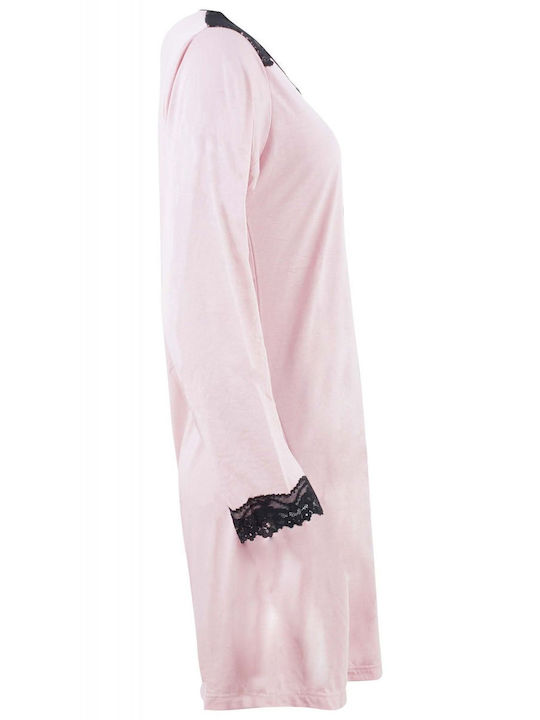 G Secret Winter Women's Nightdress Pink