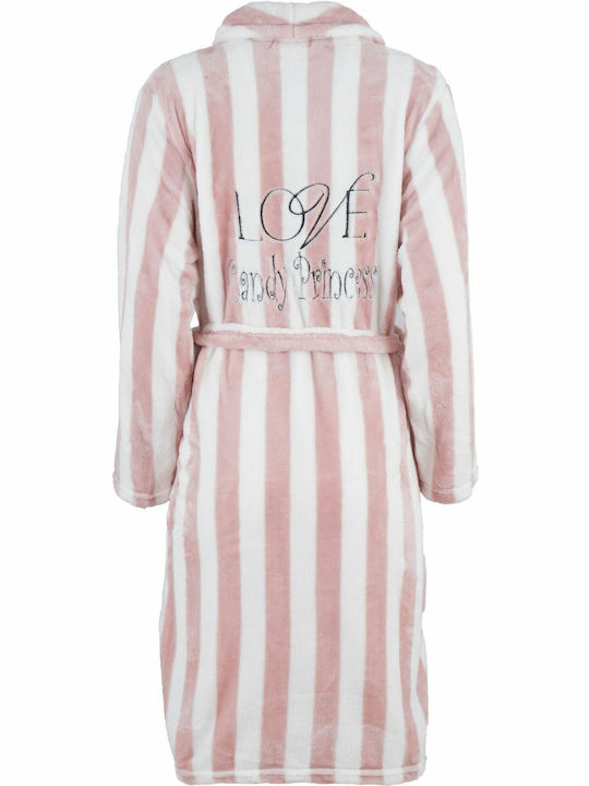 G Secret Winter Women's Robe Pink