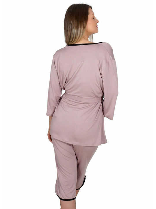 G Secret Winter Women's Pyjama Set Pink