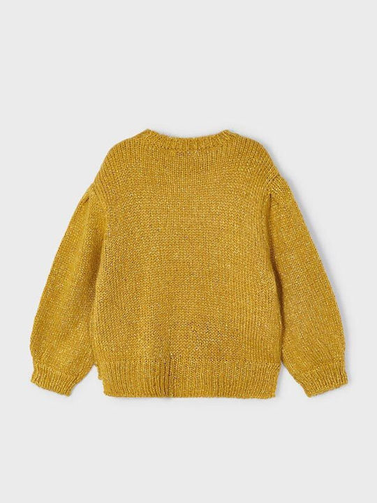 Kids' Sweater Long Sleeve Yellow Fantasia