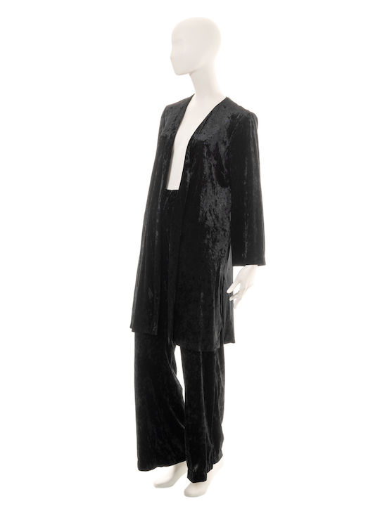 Bill Cost Long Women's Cardigan Black