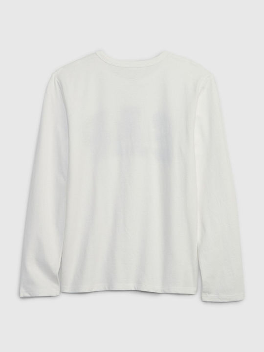 GAP Children's Blouse Long Sleeve White