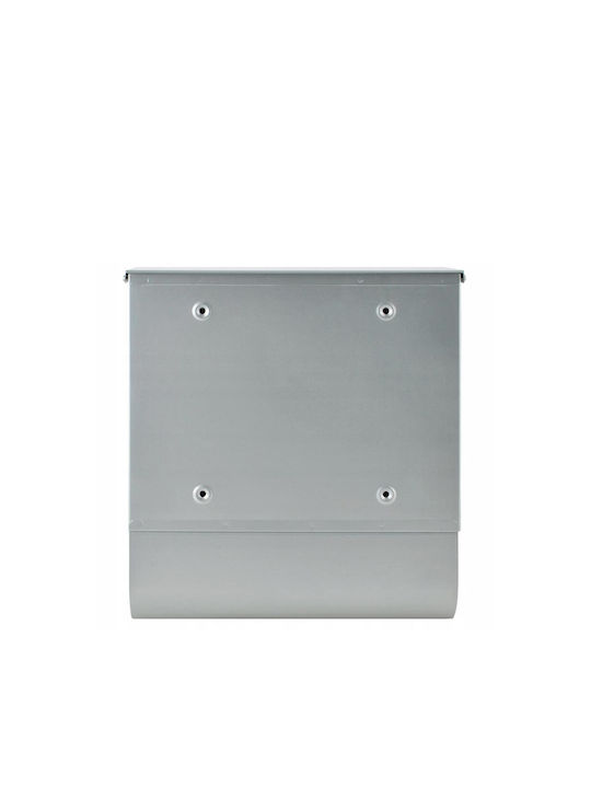 Malatec Outdoor Mailbox Inox in Silver Color 30.7x10x34cm