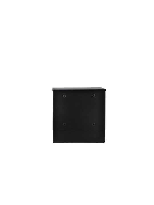 Malatec Cutie Poștală pentru Exterior Metalic în Culoarea Negru 30.7x10x34cm