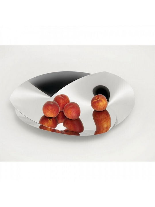 Alessi Fruit Bowl Inox Silver 38x38x5.8cm