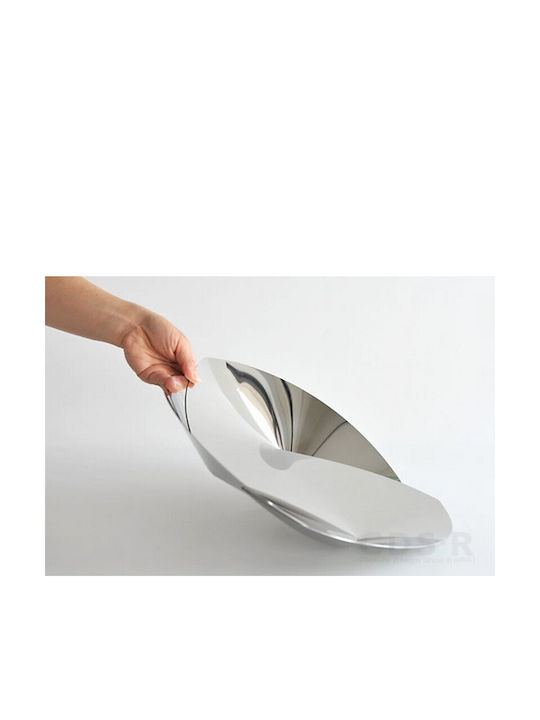 Alessi Fruit Bowl Inox Silver 38x38x5.8cm