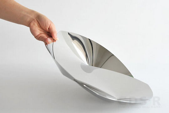 Alessi Φρουτιέρα Inox Ασημί 38x38x5.8εκ.